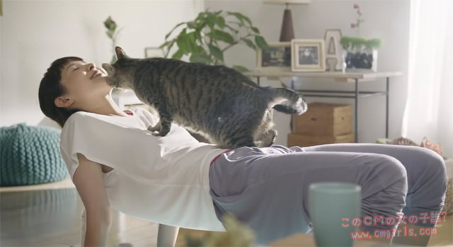 P&G IAMS(アイムス)「猫ヨガ」篇